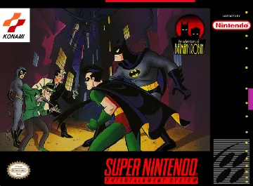 Adventures of Batman & Robin, The (USA) box cover front